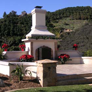 Concrete Shed in a Garden